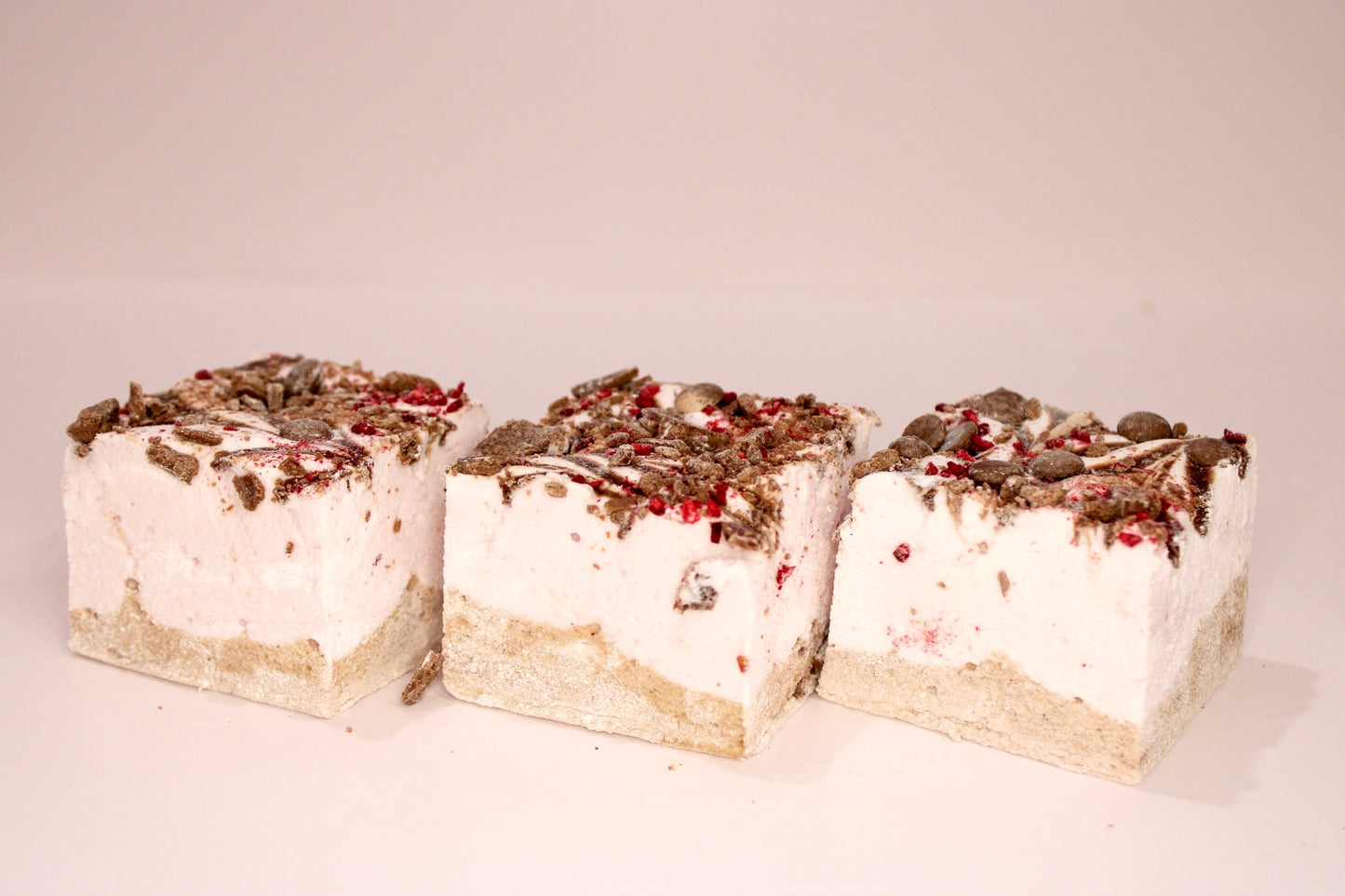 Raspberry & Milk Chocolate Marshmallows