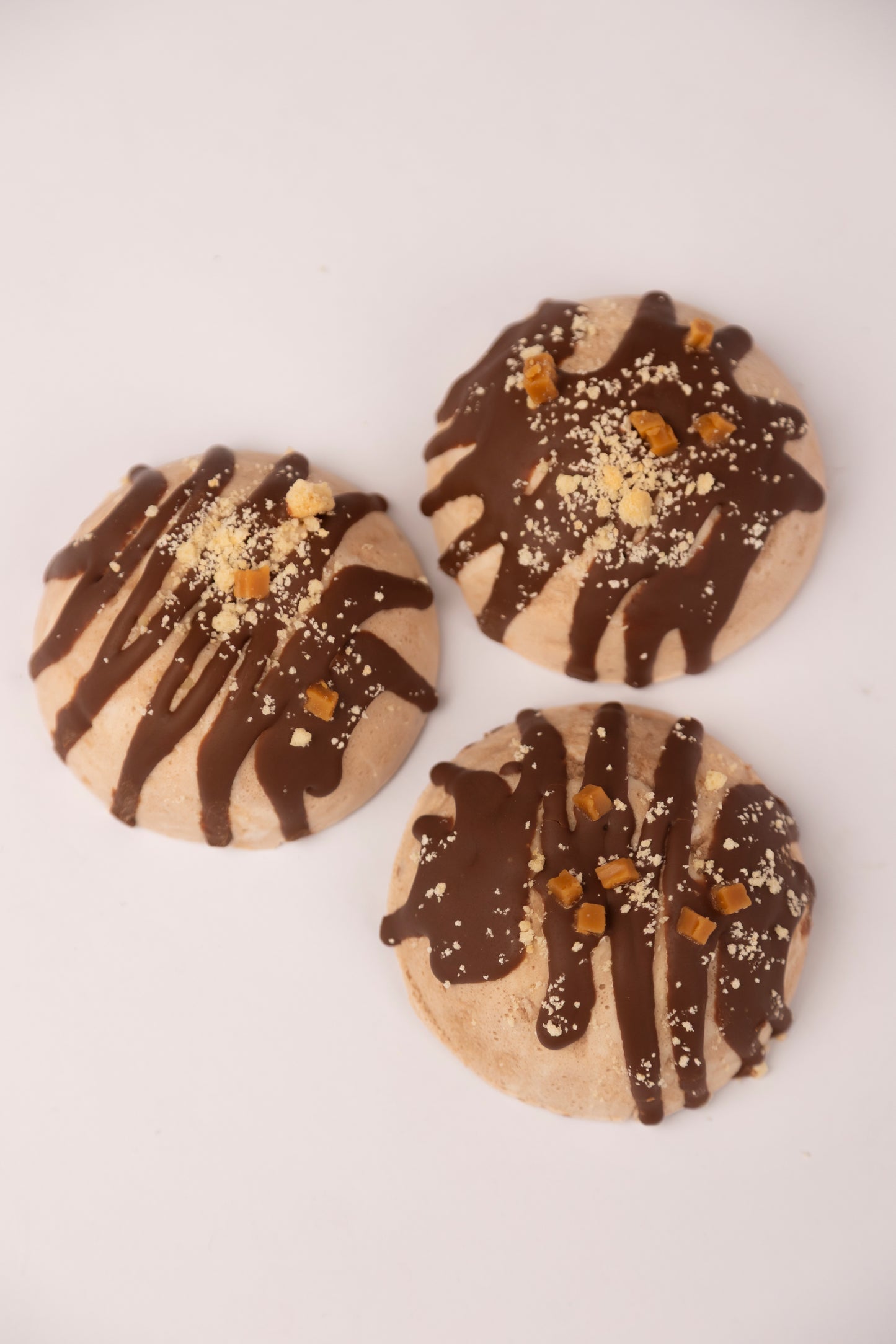 Chocolate & Caramel Marshmallow Domes