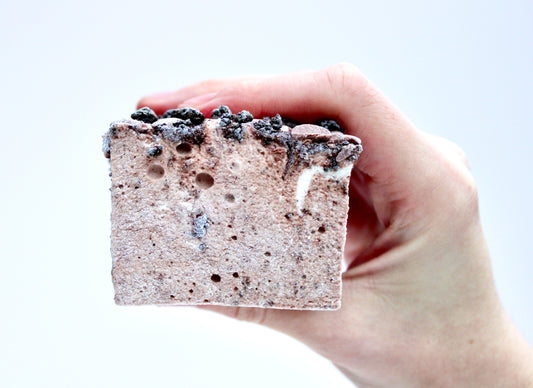 Chocolate Cookie Crunch Marshmallows (with Galaxy® Cookie Crumble)