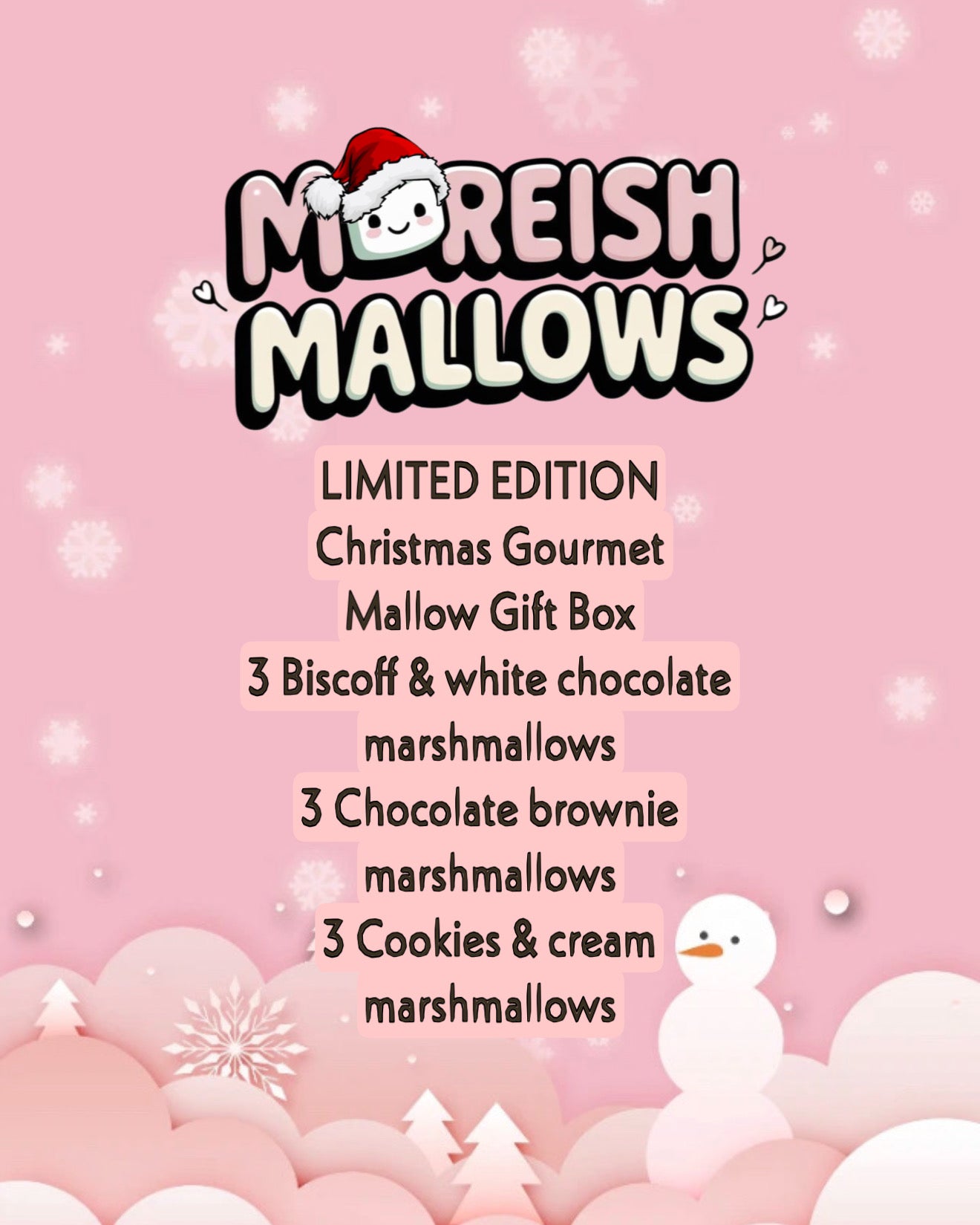 Pre-Order: Limited Edition Christmas Gourmet Marshmallow Gift Box