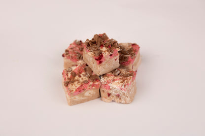 Raspberry & Milk Chocolate Mallow Bites