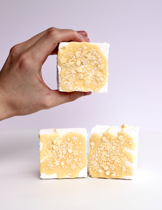 Coconut & White Chocolate Marshmallows