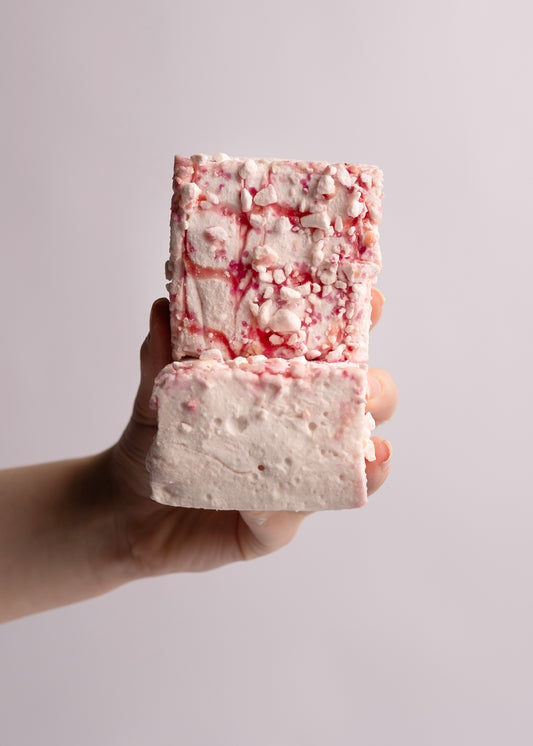 Strawberry Meringue Marshmallows