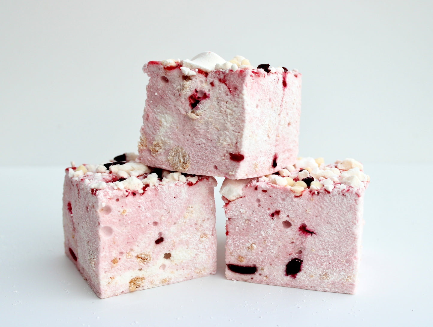 Cherry Swirl Shortcake Marshmallows