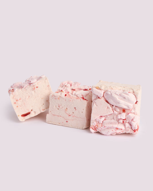 Strawberry Meringue Marshmallows