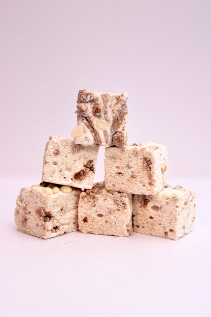 Biscoff & White Chocolate Mallow Bites