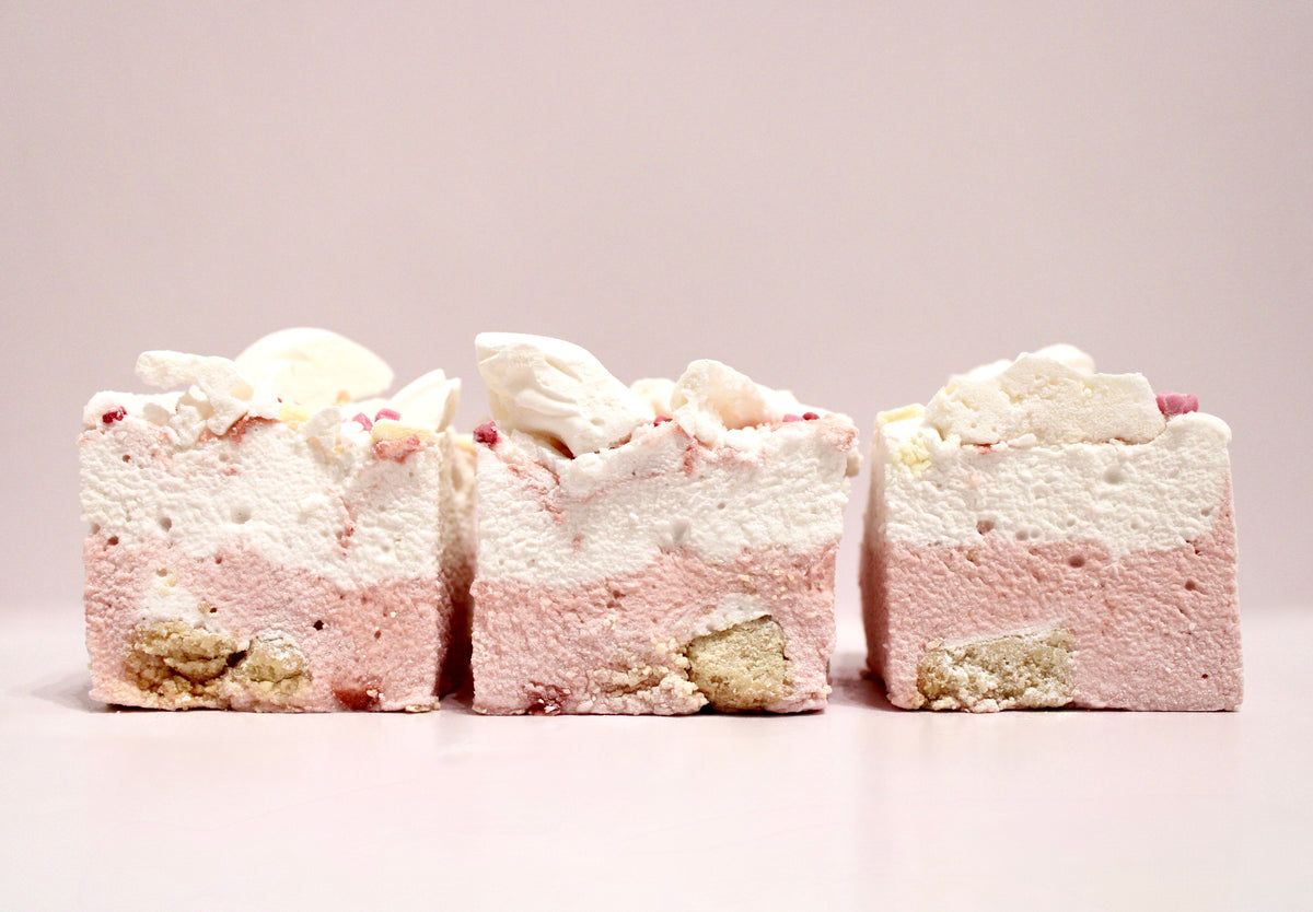 Cherry Swirl Shortcake Marshmallows