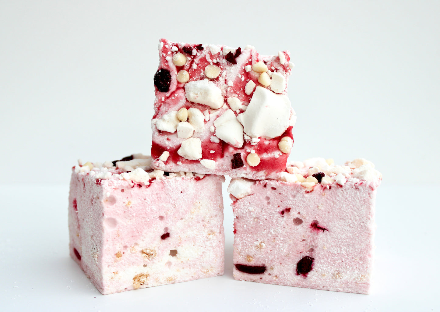 Cherry Swirl Shortcake Marshmallows