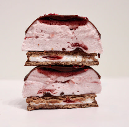 Chocolate Berry Marshmallow Domes