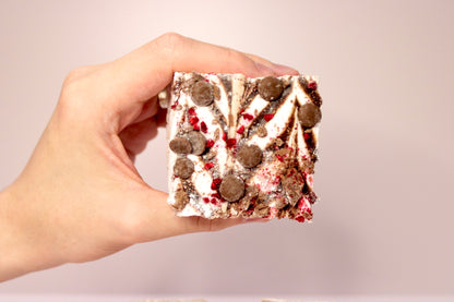 Raspberry & Milk Chocolate Marshmallows