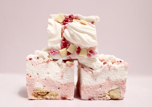 Cherry Swirl Shortcake Marshmallows