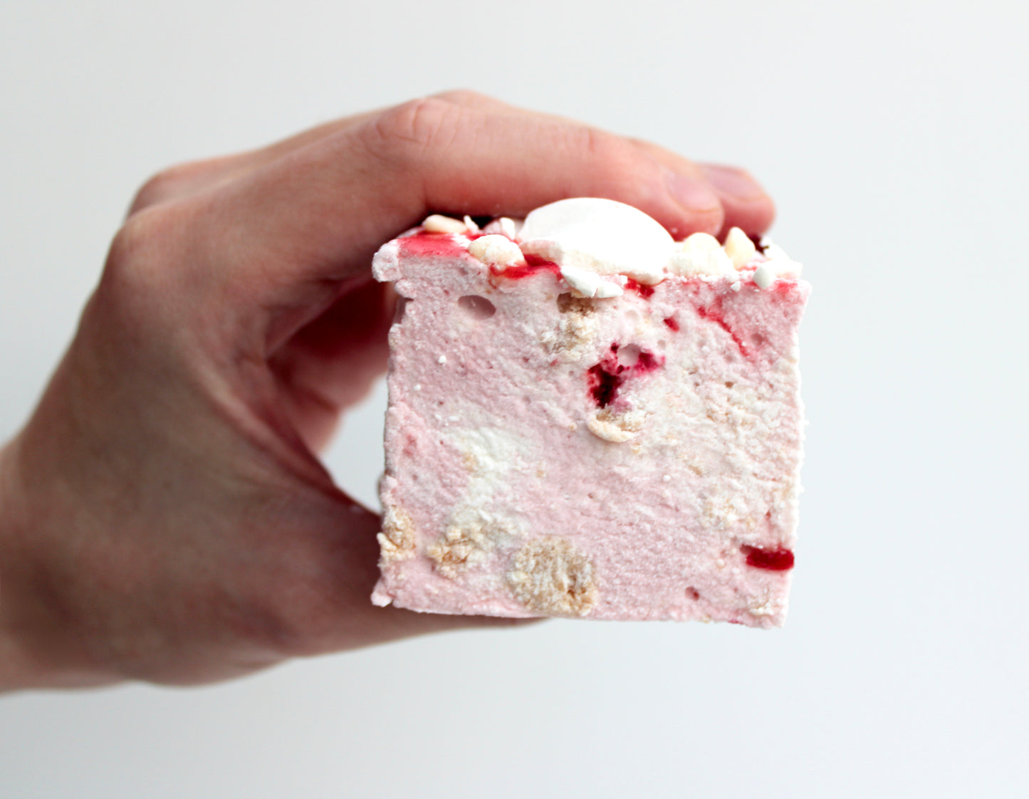Cherry Swirl Shortcake Marshmallows