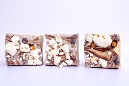 Chocolate & Caramel Meringue Marshmallows