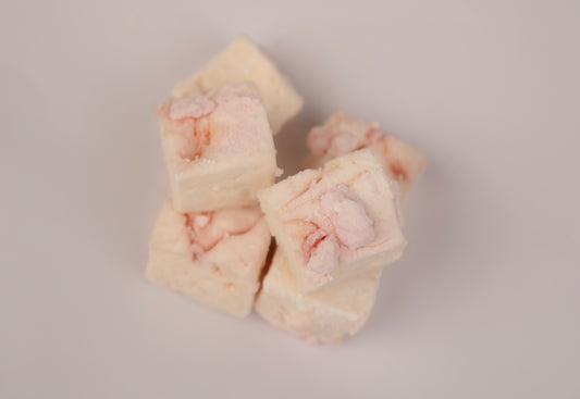 Strawberry Meringue Mallow Bites