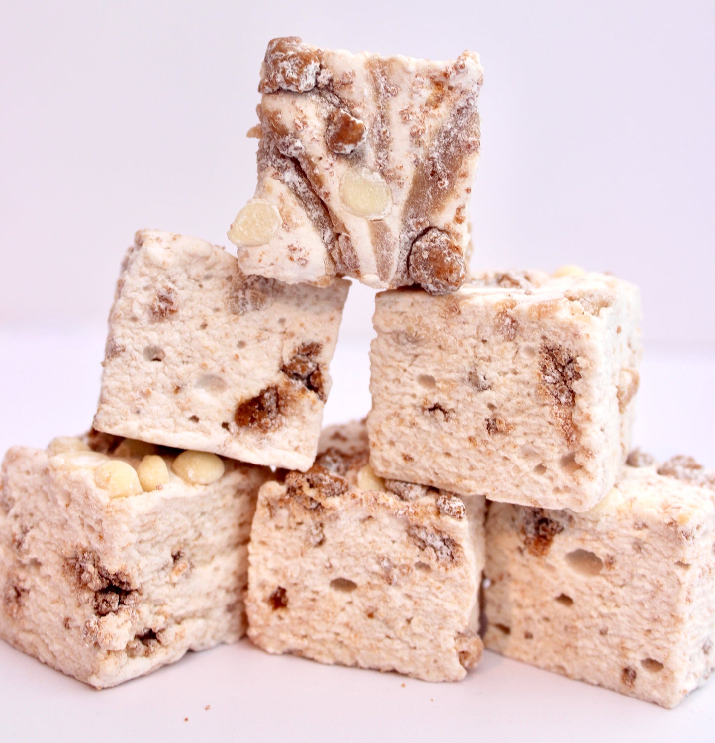 Biscoff & White Chocolate Mallow Bites